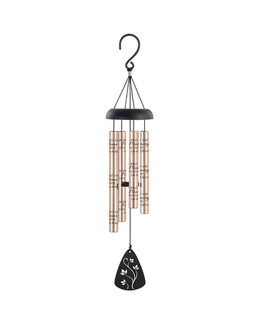 In Memory 21 inch Sonnet Chime Flower Arrangement