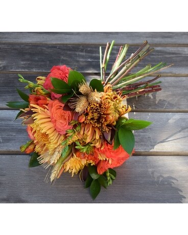 Autumnal Radiance Hand Tied Bouquet Bouquet