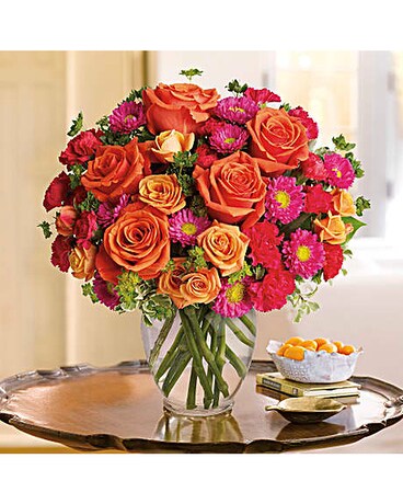 Sunset Radiance Flower Arrangement