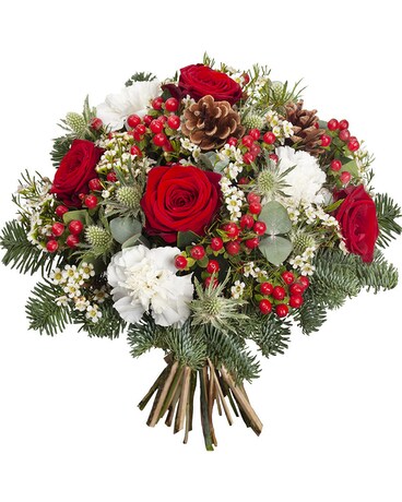 Winter Fresh Cut Flower Bouquet Flower Arrangement