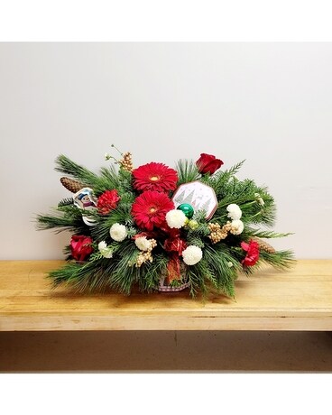 Sugar Cookie Chic Flower Arrangement