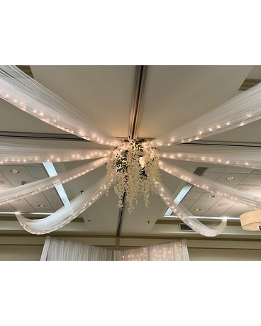 Ceiling Draping 4 Specialty Arrangement
