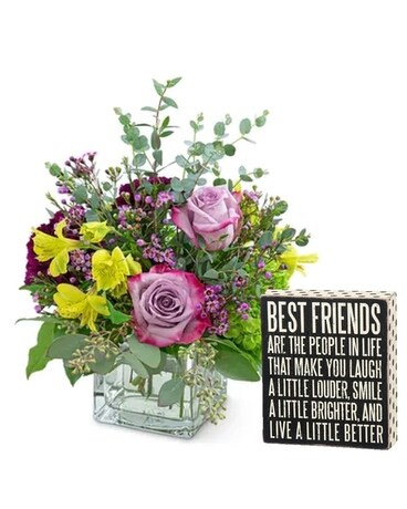 Sugar and Plum Friend Bundle Flower Arrangement