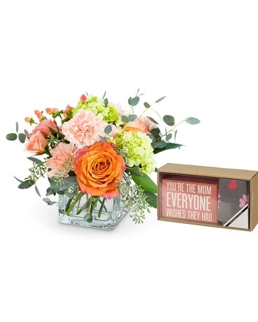 Peachy Sweet Bundle Flower Arrangement