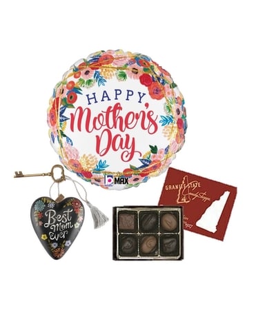 Art Heart Best Mom Mother's Day Bundle Custom product