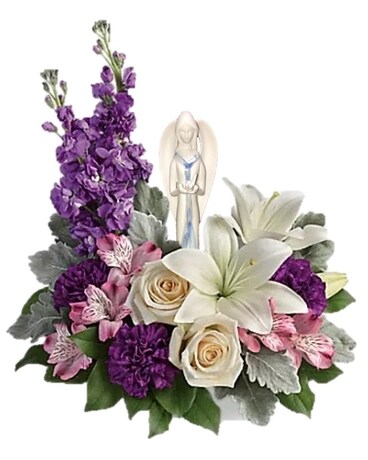Anne's Beautiful Heart Flower Arrangement