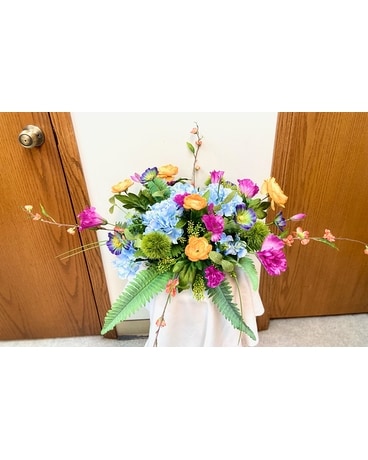 Cemetery Flowers Flower Arrangement