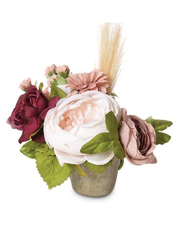 Vintage Blush Flower Arrangement