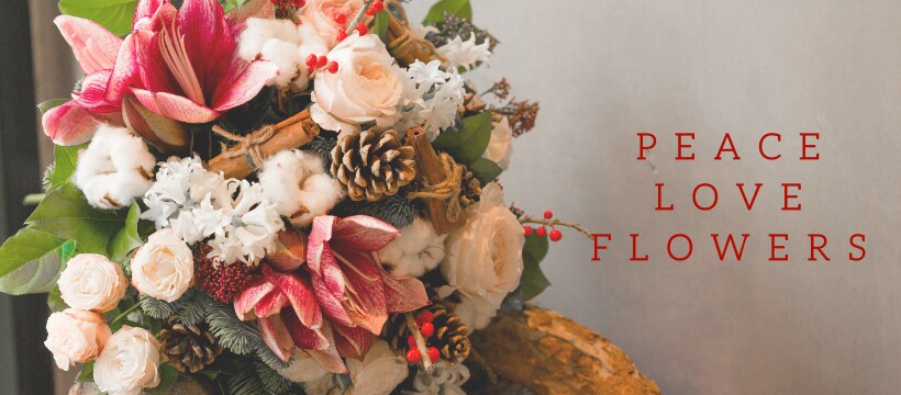 Beautiful Seasonal Flowers Banner