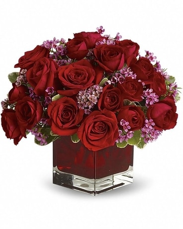 Never Let Go - 18 Red Roses Flower Arrangement