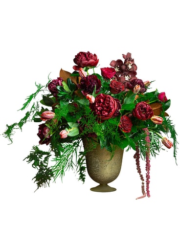 Rouge Romance Flower Arrangement