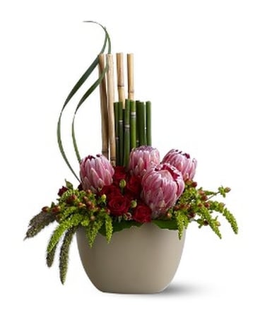 Zen Protea Flower Arrangement