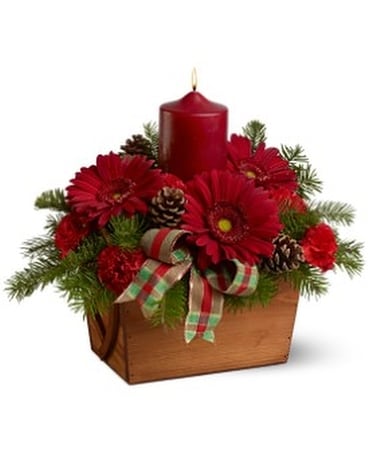 Home for the Holidays Flower Arrangement