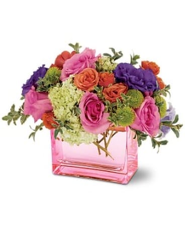Teleflora's Strawberry Fields Bouquet Flower Arrangement