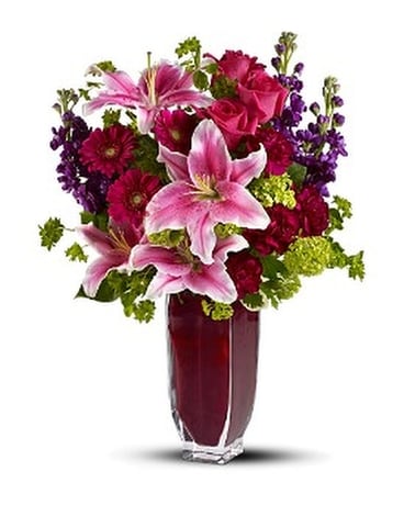 Cheek to Cheek Flower Arrangement