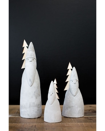 Cement Santa Gifts
