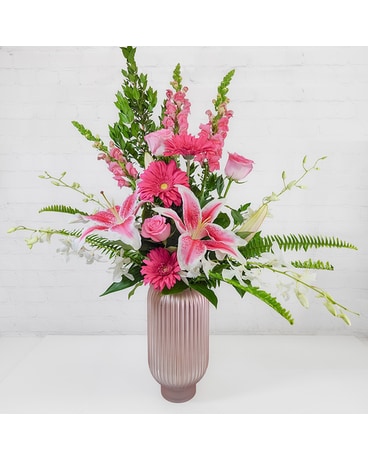 Pink Unique Bouquet Flower Arrangement