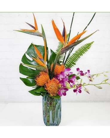 Blue Havana Bouquet Flower Arrangement