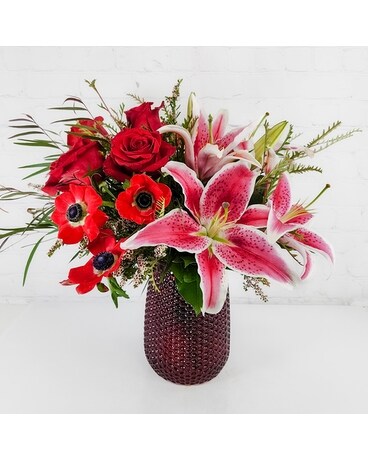 July Birthstone Bouquet Flower Arrangement