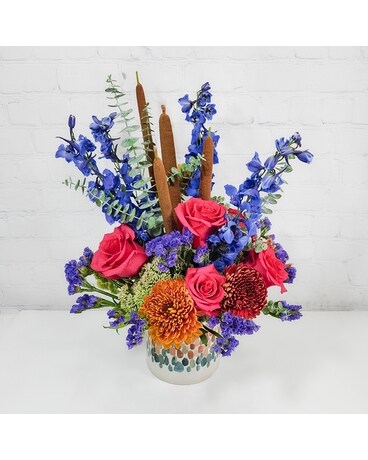 Watercolors Flower Arrangement