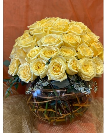 Roses! Roses! Roses Flower Arrangement