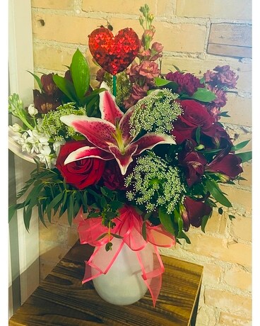 Be Mine Flower Arrangement