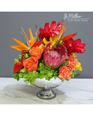 Tropical Luxe Flower Arrangement