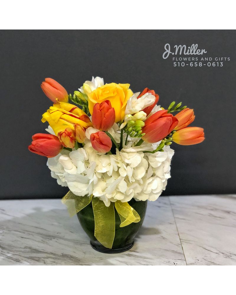 Orange Crush in Oakland CA - J. Miller Flowers and Gifts