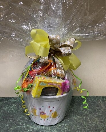 Easter Chick Flower Arrangement