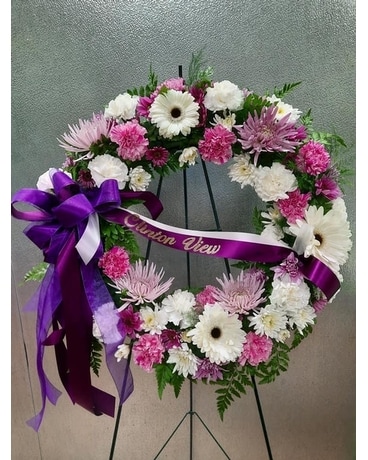 Standing spray Flower Arrangement