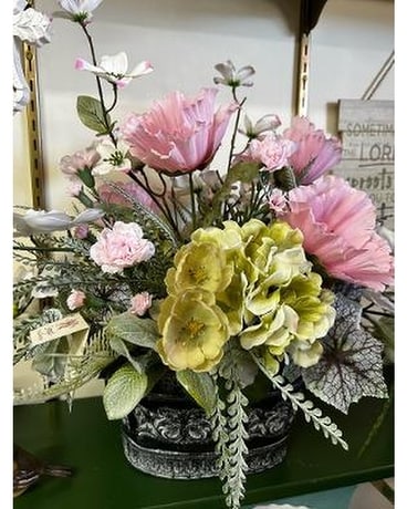 Orchids and Pinks Silk Specialty Arrangement