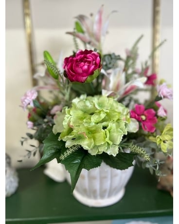 Ceramic Silk - Pinks and blush Specialty Arrangement