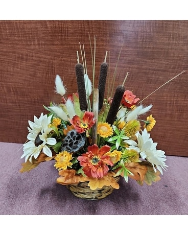 Silk Fall Centerpiece Specialty Arrangement