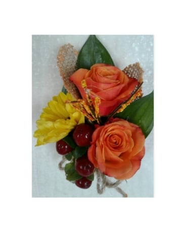 Fall Boutonniere