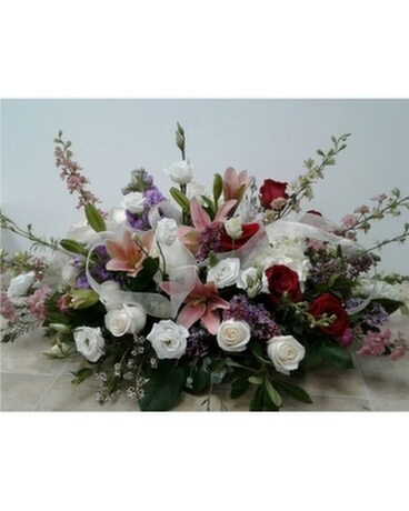 Lilac Attack Flower Arrangement