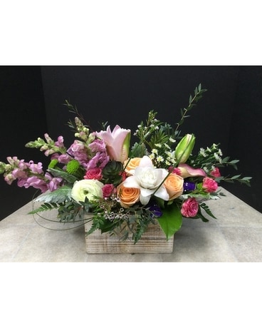 Snap of Spring Flower Arrangement