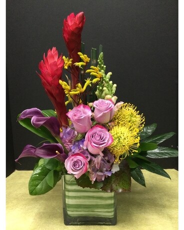 Tropical Splendor Flower Arrangement