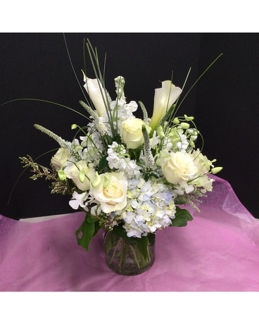 Beautifully Tranquil Flower Arrangement