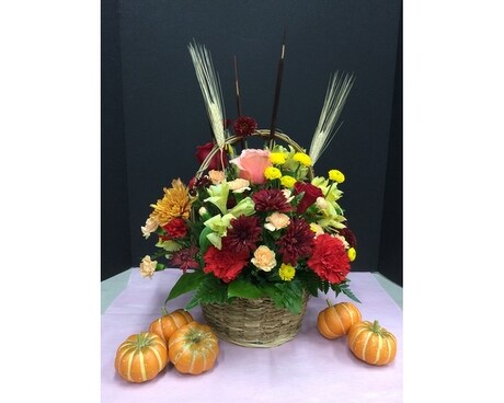 Fall Harvest Flower Arrangement