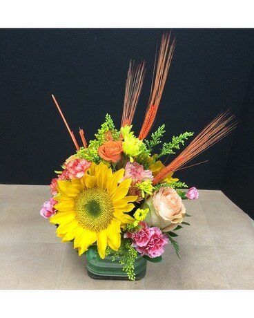 Fall Glow Flower Arrangement