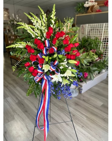 VETERAN TRIBUTE Flower Arrangement
