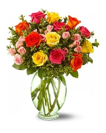 Teleflora's Summertime Roses Custom product