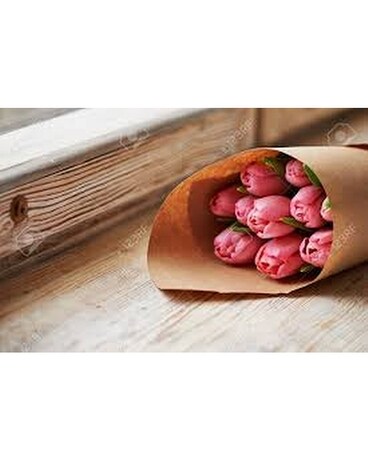 Wrapped Tulips