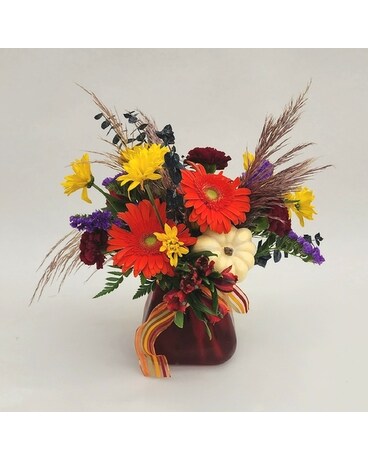 Fall Brights Flower Arrangement