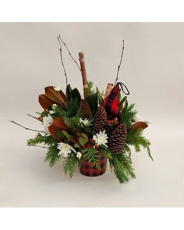 Winter Retreat Flower Arrangement
