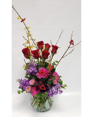 A Love for All Season's Flower Arrangement