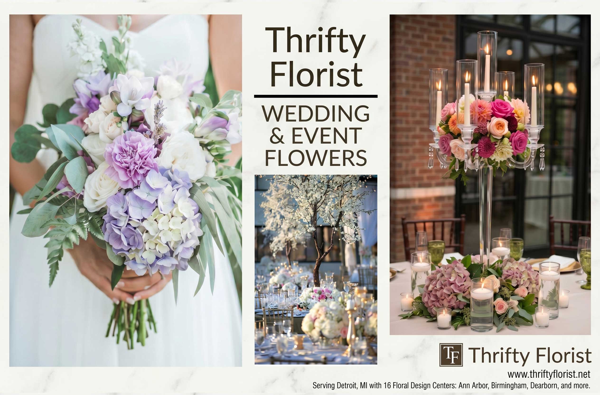 Thrifty Florist wedding flowers
