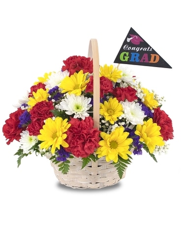 Congrats Grad! Basket Arrangement