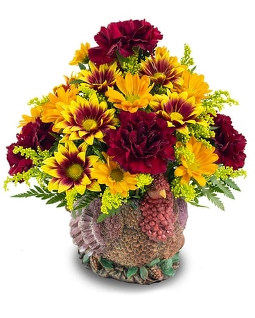 Tom Turkey Flower Arrangement