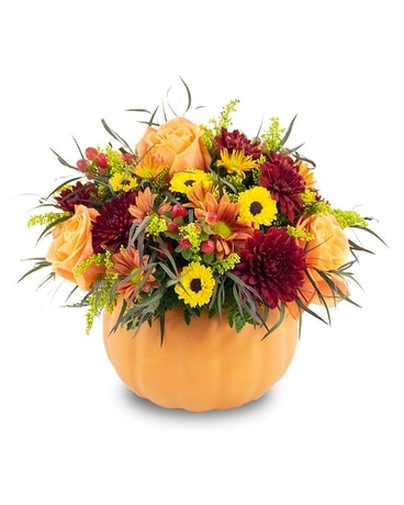 Harvest Blooms Flower Arrangement